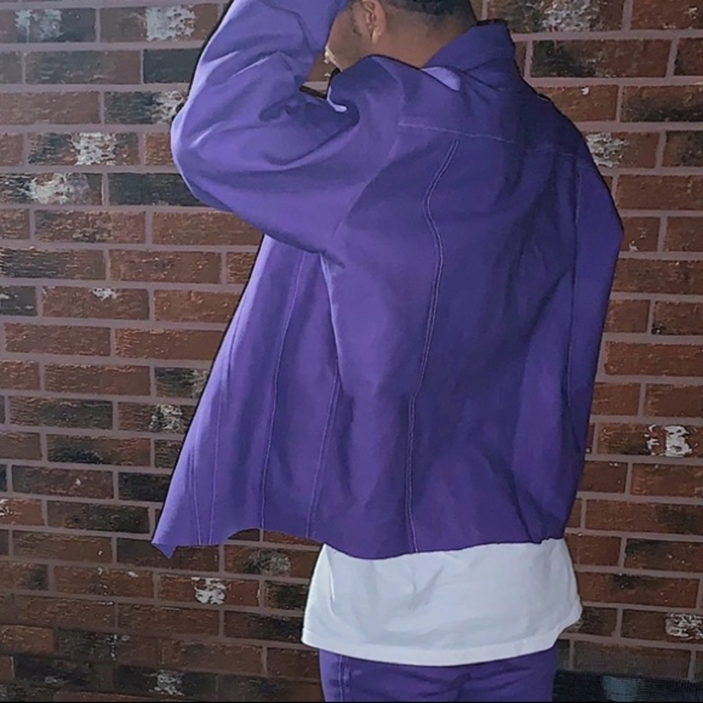 Cropped Denim Jacket - image 2